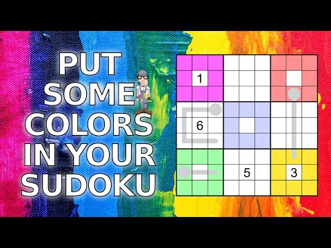 Put Some Colors in Your Sudoku