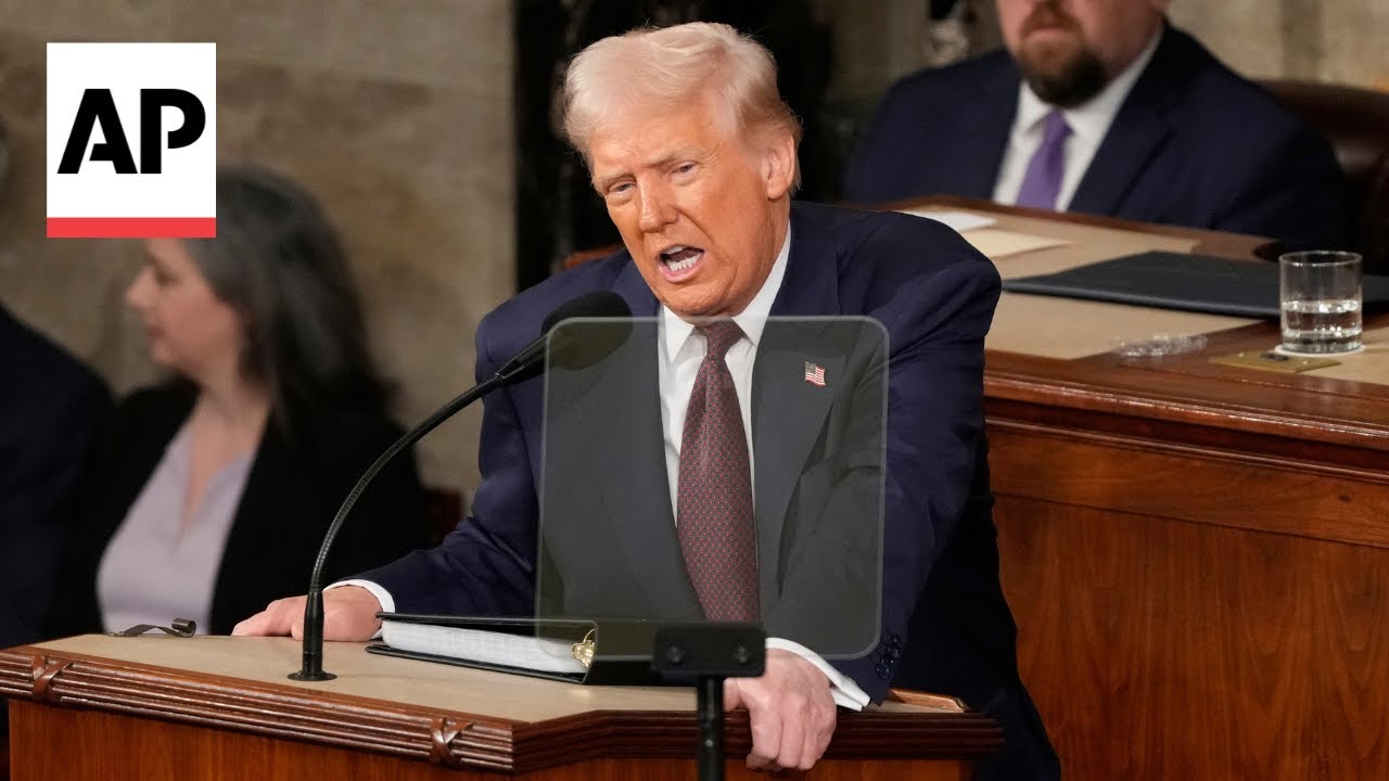 FACT FOCUS: A look at false and misleading claims made by Trump during his address to Congress