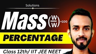Mass percentage class 12 | How to calculate mass percentage
