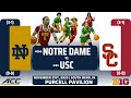 No 24 Notre Dame Vs No 11 USC NCAA Women S Basketball 11 21 25