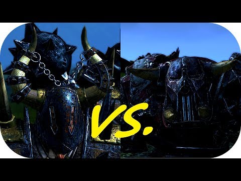 Total War: Warhammer II ♦ Fight Club ♦ Black Orcs vs. Marauder Champions (GW)