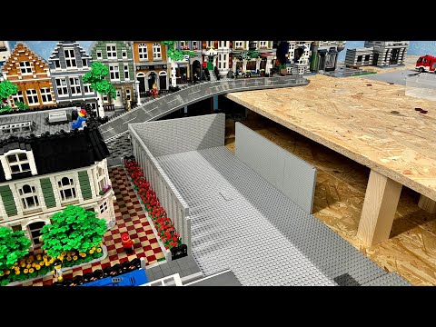 Tiefgarage [1] - Bau einer Lego Stadt Teil 232.