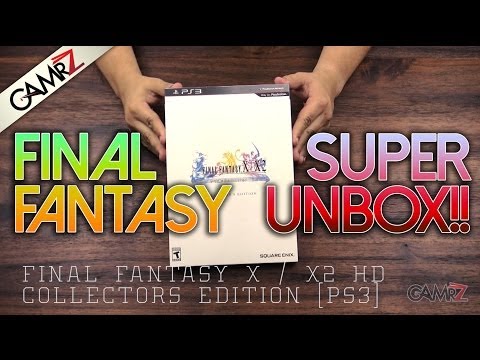 SUPER UNBOXING: FINAL FANTASY X / X-2 Collector's Edition [PS3]