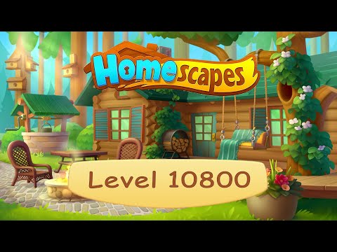 HomeScapes level #10800 Walkthrough