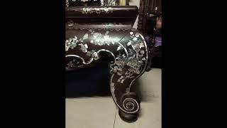 Sập gỗ trắc ta 2 lá:0967687250