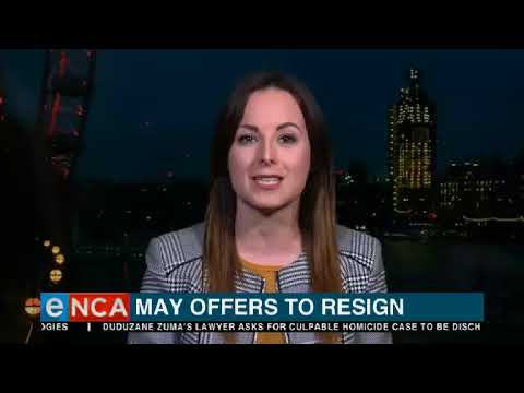Theresa May offers to resign