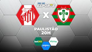 CAPIVARIANO X PORTUGUESA - AO VIVO | CAMPEONATO PAULISTA – 13/01/2026