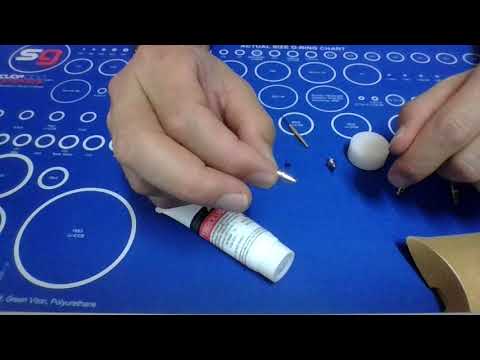 Scuba tool for SPG o-ring change