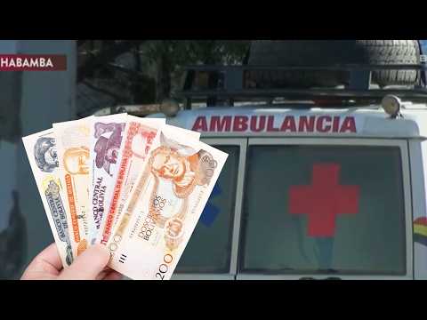 Interceptan ambulancia con 1 millón de bolivianos en Cochabamba