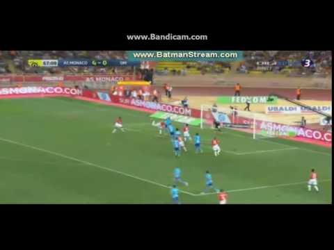 Djibril Sidibe Goal   Monaco 5   0 Marseille   Ligue 1