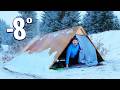 OVERNIGHT SURVIVAL IN FROZEN CAMP Thrift Store Items Only