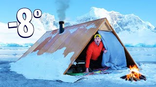 OVERNIGHT SURVIVAL IN FROZEN CAMP *Thrift Store Items Only*