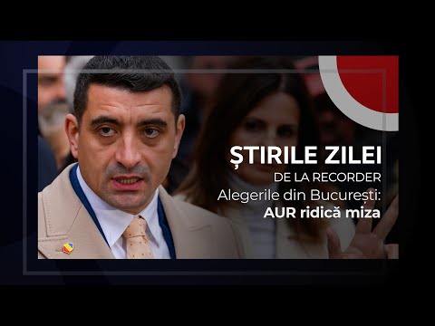 4 DECEMBRIE 2025. Alegerile din București: AUR ridică miza