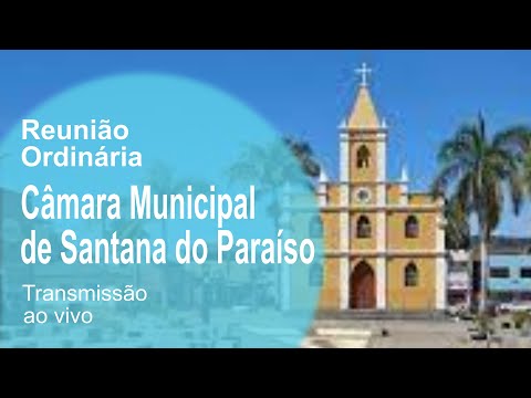 Câmara Municipal de Santana do Paraíso realiza Reunião Ordinária com transmissão ao vivo para a comunidade