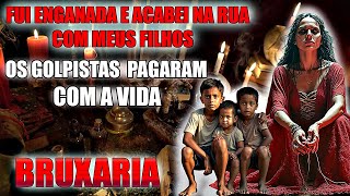 SOU FAXINEIRA E INVESTI TODO O DINHEIRO QUE TINHA... FUI ENGANADA E ACABEI NA RUA COM MEUS FILHOS.