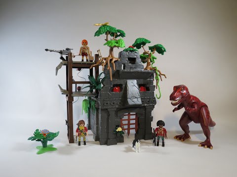 Playmobil The Explorers set # 9429 (2018) Hidden Temple with T-Rex review