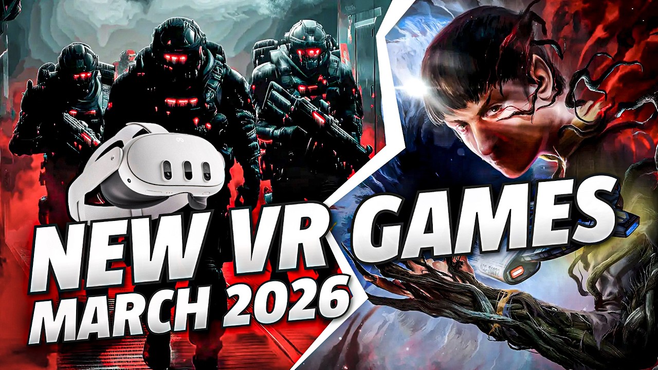 New VR Games for Meta Quest 3 Coming in March 2026!