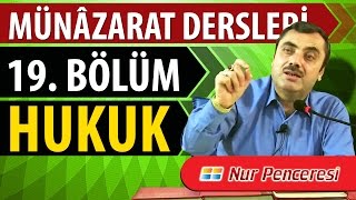 Mustafa KARAMAN - Münâzarat Dersleri On Dokuzuncu Bölüm