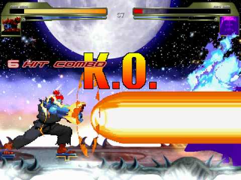 Cyber Akuma vs Darth Vader Battle 1