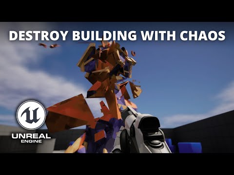 How to Destroy Buildings with Chaos in Unreal Engine 5