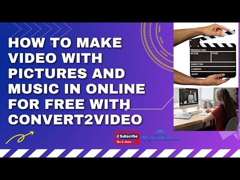  Make video with pictures and music in online for free with convert2video