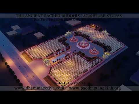 The Ancient Sacred Buddhist Scripture Stupas (DHAMMACETIYA)