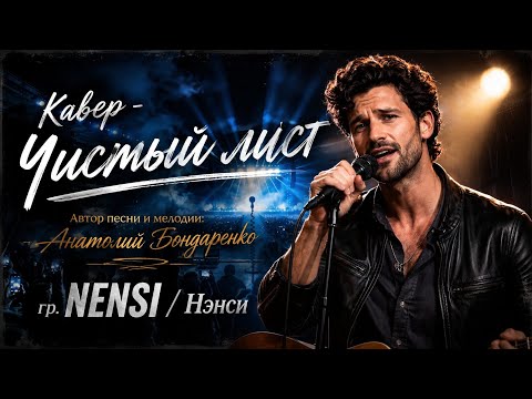 Кавер💔Чистый лист!💔 Автор песни и мелодии:  Анатолий Бондаренко 🎶гр. NENSI / Нэнси 🎶