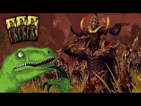 THE DREADED DARK ELF DINO KILLER BUILD - Dark Elves vs. Lizardmen - Total War Warhammer 2