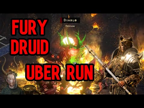 [Diablo 2] Fury Druid UBER TRISTRAM Gameplay and Gear Discussion