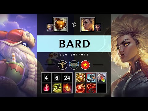 Bard Support vs Rell - VN Challenger Patch 25.10