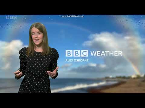 Alex Osbourne BBC ONE Spotlight weather October 5th 2021 in HD! - 60 FPS