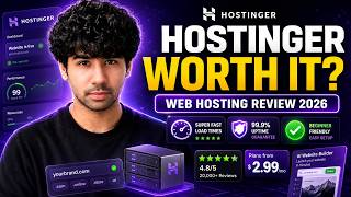 Hostinger Web Hosting Review 2026: Features, Pros & Cons 🔥