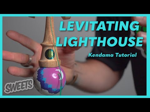 How to do the LEVITATING LIGHTHOUSE - Kendama Trick Tutorial - Sweets Kendamas