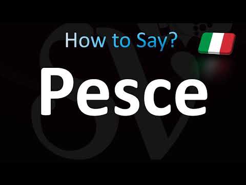 How to Pronounce Pesce (Italian)