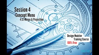 Download Lagu ANSYS Design Modeler Full Free Course, Session 4.12: Merge u0026 Projection Thumbnail