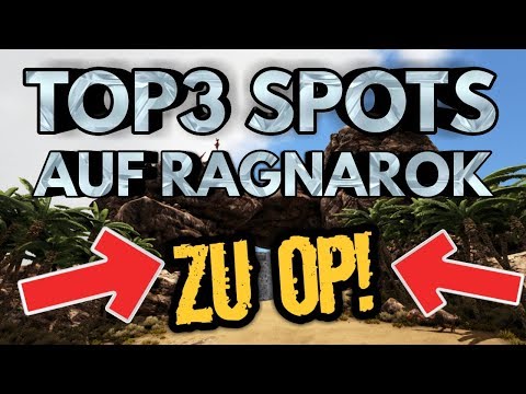 ARK RAGNAROK| BESTE Bauplätze die keiner kennt :O (ZU OP?!)