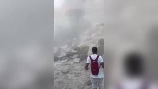 Pozzuoli, il crollo e la paura degli abitanti