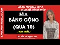 Vở bài tập Toán Lớp 2 Bài 8: Bảng cộng (qua 10)