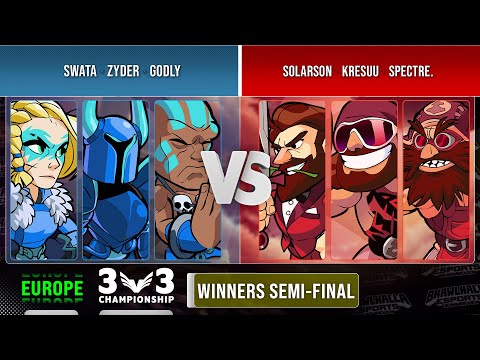 Swata, zyder & Godly VS Solarson, Kresuu & Spectre. - Winners Semi-Final - 3v3 Championship 2022