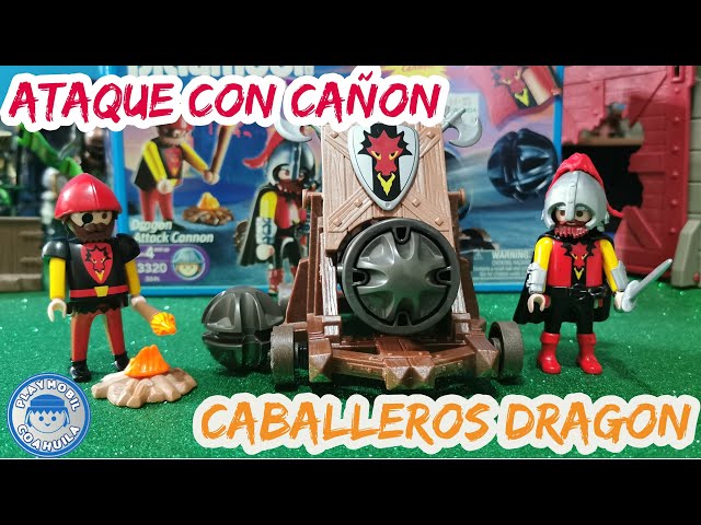 Vídeo relacionado con PLAYMOBIL Knights Cañón de Fuego de Caballeros León