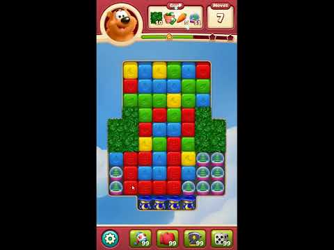 Toon Blast Level 7517 - NO BOOSTERS 🐻🐺🐱 | SKILLGAMING ✔️