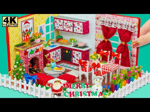 DIY Cardboard House #28 ❤️ Build Miniature House for Santa Claus from Cardboard