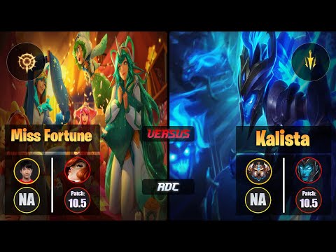 Cody Sun MISS FORTUNE (ADC) [Press the Attack] VS KALISTA - Challenger NA Patch 10.5