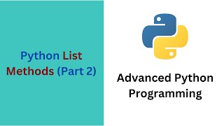 Python List Methods Part 2: Deleting Items from a List