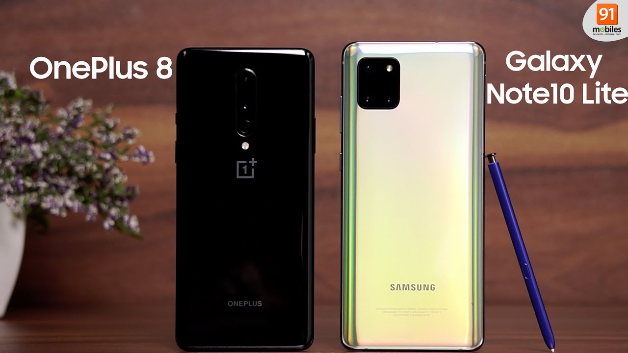 Samsung Galaxy Note10 Lite vs OnePlus 8: The Ultimate Comparison