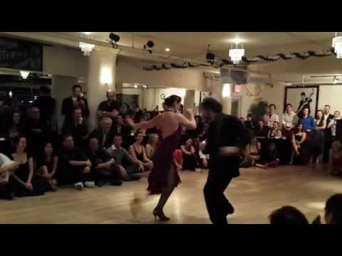  Gustavo Naveira  and  Giselle Anne  are  dancing  to  the  tango  "  Se Va La Vida  "  by  Edgardo Donato