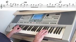 MODERN  TALKING - Rouge eit noir ( cover, nuty, akordy)