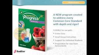 Sadlier Webinar: Common Core Math and More