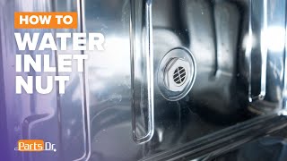 Replace Water Inlet Nut (part # WPW10213825) on your Whirlpool Dishwasher
