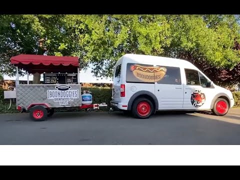 Hot Dog Cart Set Up and Break down including Steam Pans